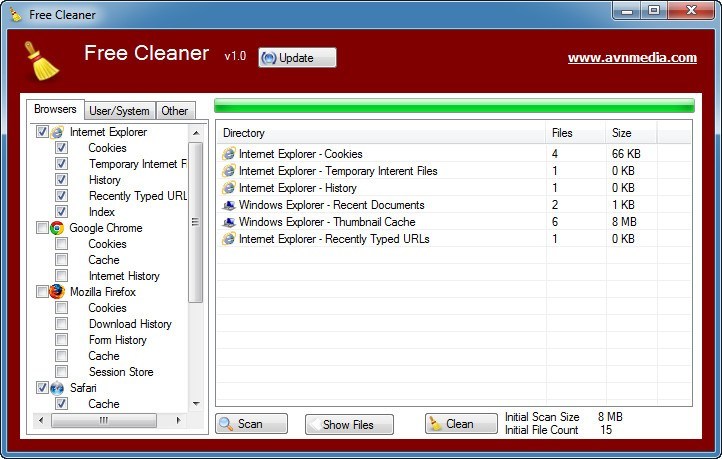 system cleaner freeware
