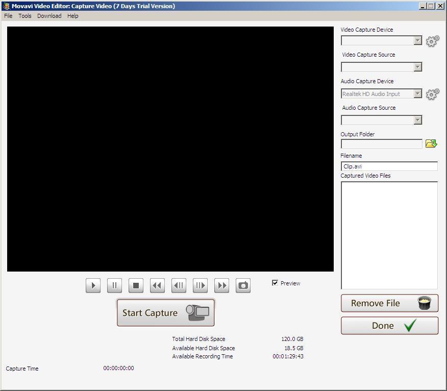Movavi Video Editor - Screenshot #1