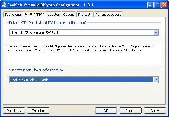 CoolSoft VirtualMIDISynth - Screenshot #8