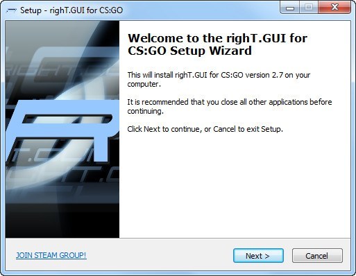righT.GUI for CSGO - Screenshot #1