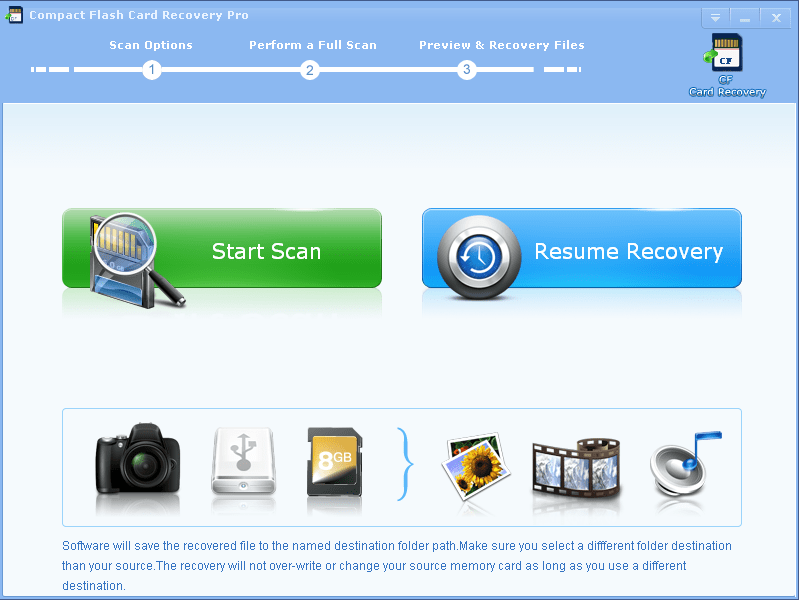Compact Flash Card Recovery Pro download for free SoftDeluxe