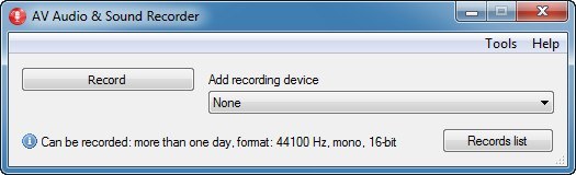 AV Audio & Sound Recorder - Screenshot #8