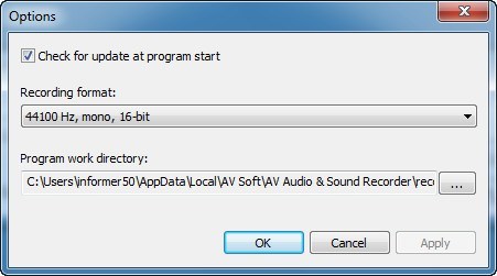 AV Audio & Sound Recorder - Screenshot #7
