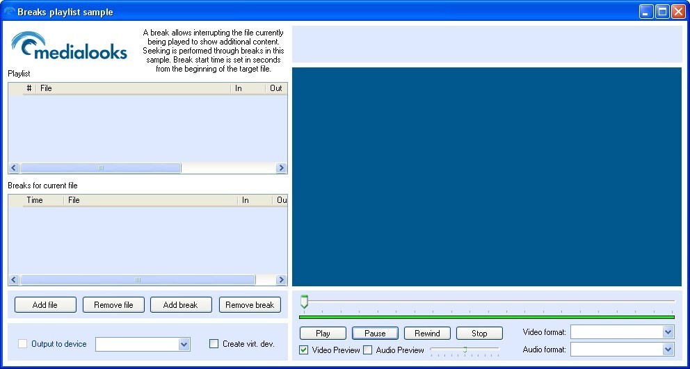 MediaLooks MPlatform - Screenshot #3