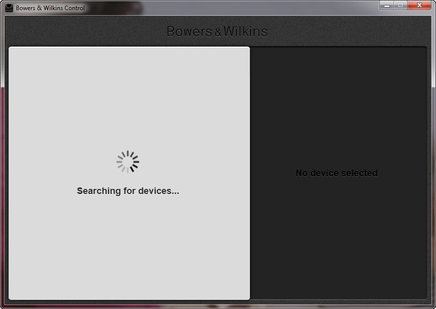Bowers & Wilkins Control - Screenshot #3