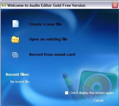 Audio Editor Gold - Screenshot #3