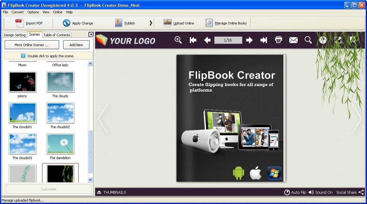 download the last version for windows 1stFlip FlipBook Creator Pro 2.7.32