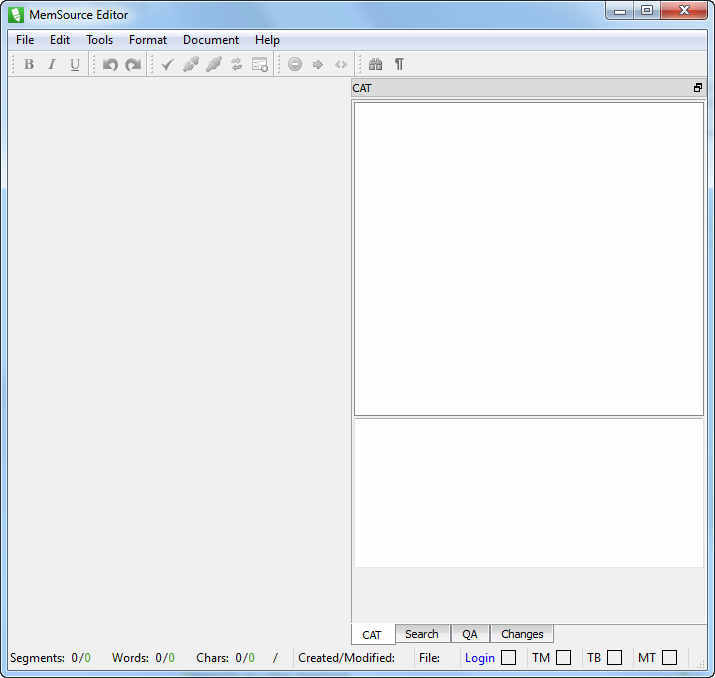 MemSource Editor - Screenshot #2