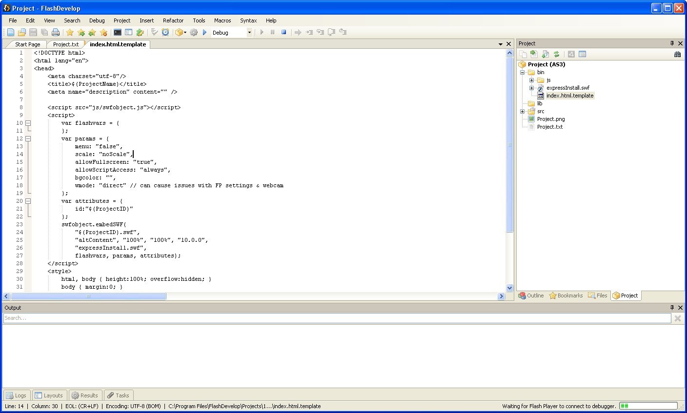 FlashDevelop latest version - Get best Windows software