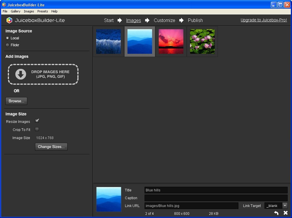 JuiceboxBuilder-Lite - Screenshot #2