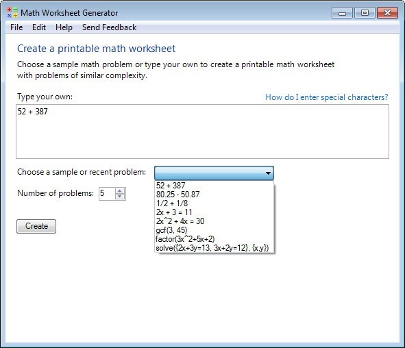 Microsoft Math Worksheet Generator Download For Free SoftDeluxe