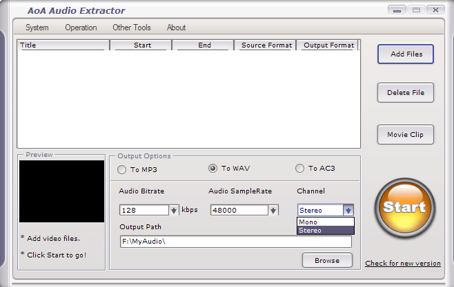 AoA Audio Extractor - Screenshot #5