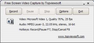 Free Screen Video Capture by Topviewsoft - Screenshot #8