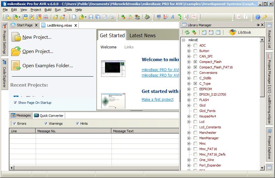 mikroBasic PRO for AVR download for free - SoftDeluxe