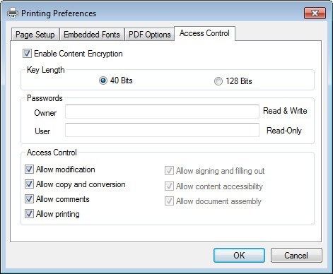 Virtual PDF Printer - Screenshot #1
