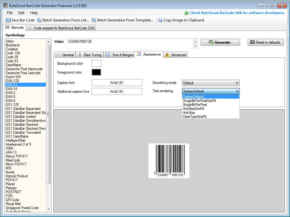 barcode pdf417 generator online