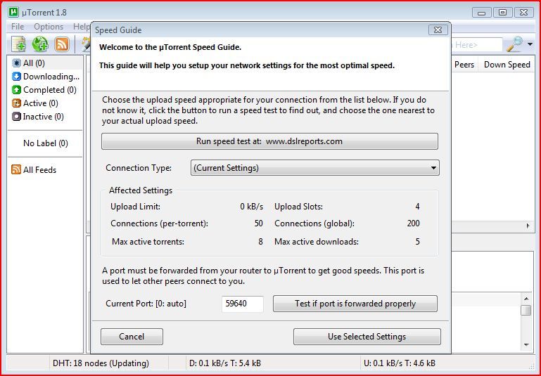 &micro;Torrent (uTorrent) - Screenshot #18