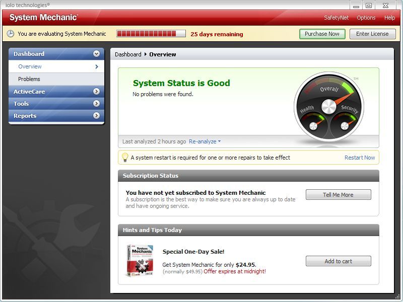 System Mechanic latest version - Get best Windows software