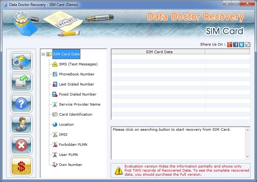 Data Doctor Recovery - SIM Card - Screenshot #3