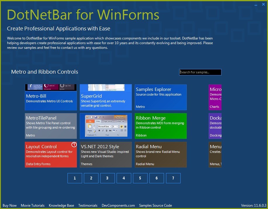 DotNetBar for Windows Forms latest version - Get best Windows software