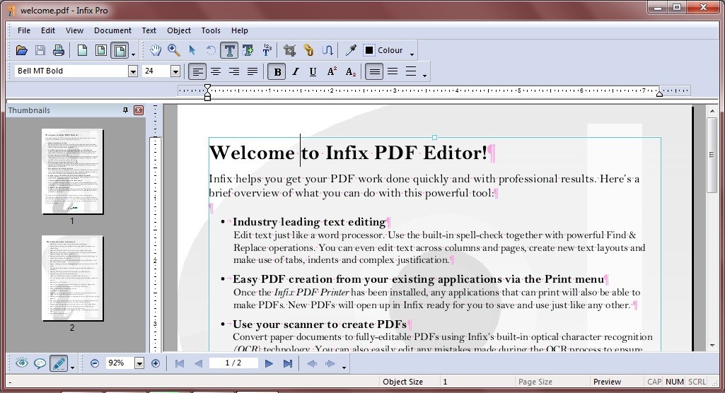 infix pdf editor for android