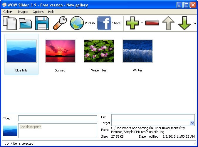 WOW Slider - Screenshot #12