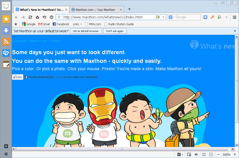 Maxthon MX5 Cloud Browser - Screenshot #13