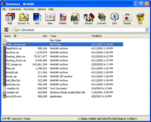 WinRAR - Screenshot #7