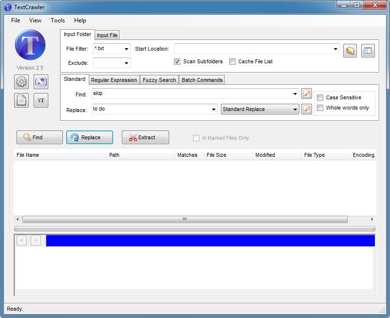 TextCrawler - Screenshot #1