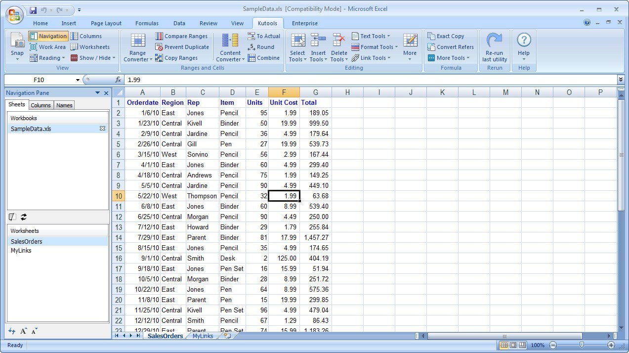 Kutools for Excel latest version - Get best Windows software