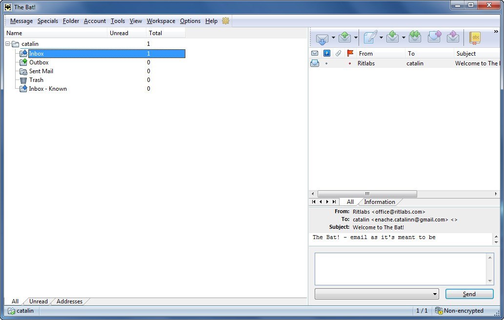 The Bat! - Screenshot #9