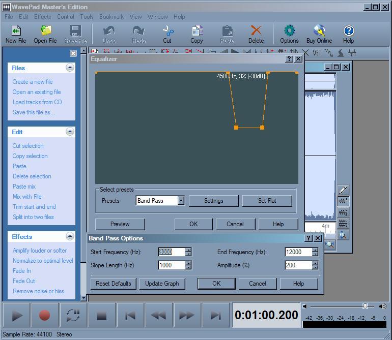 free NCH WavePad Audio Editor 17.48