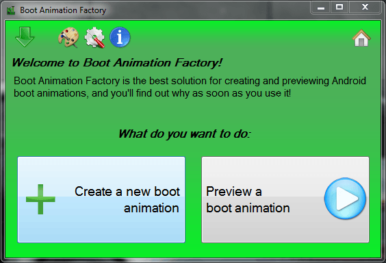 Boot Animation Factory latest version - Get best Windows software
