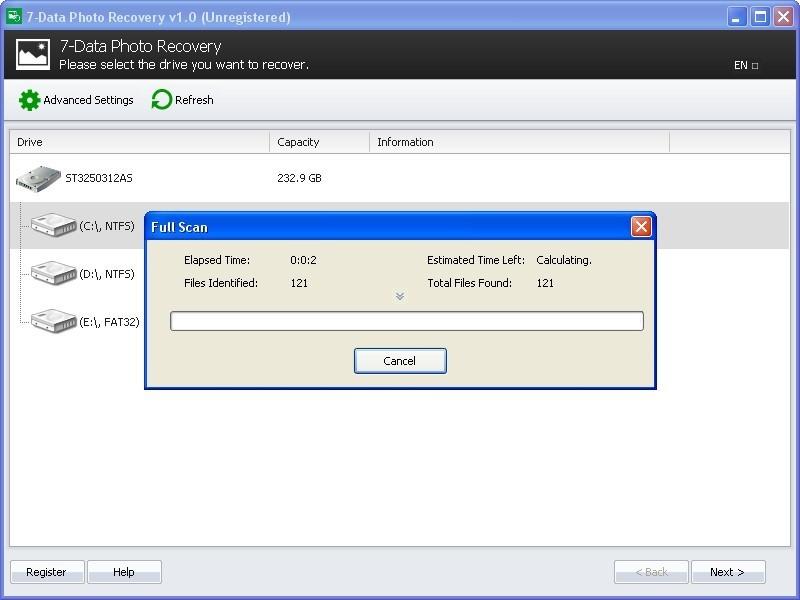 7-Data Photo Recovery - Screenshot #12