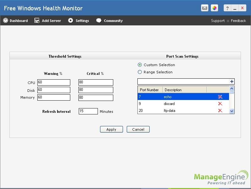 Free Windows Health Monitor - Screenshot #3