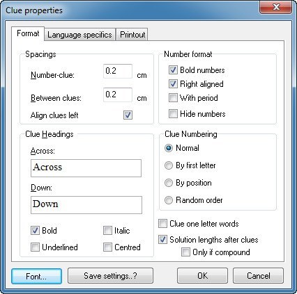 Crossword Compiler - Screenshot #9