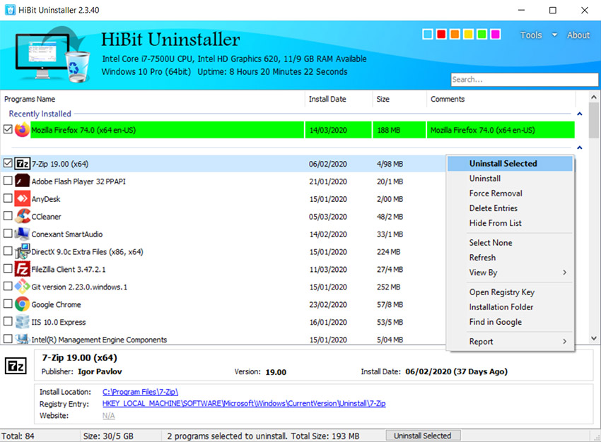 free downloads HiBit Uninstaller 3.1.40
