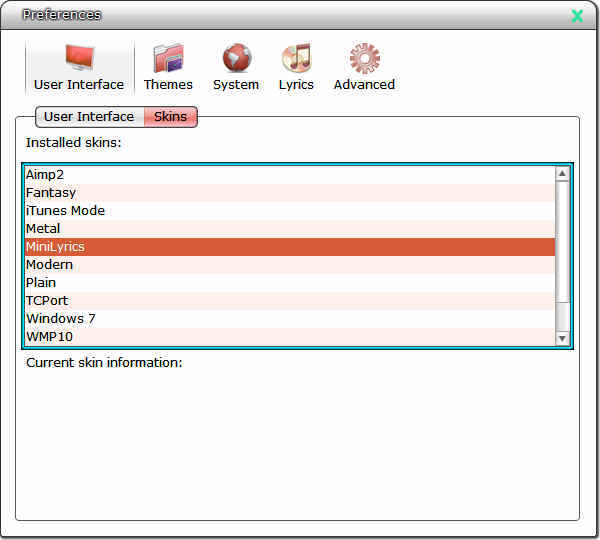 minilyrics plugin for windows media player download