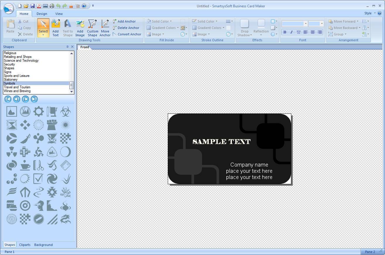 Business Card Designer 5.12 + Pro download the new version for ipod