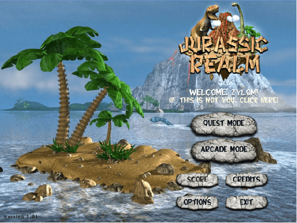 Jurassic Realm Deluxe - Screenshot #1