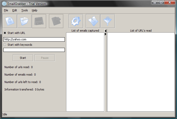 Email Grabber - Screenshot #6