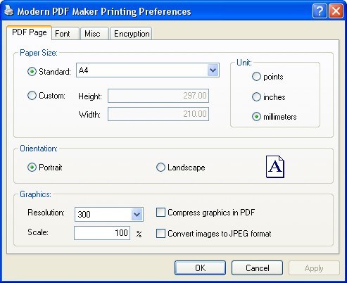 Modern PDF Maker - Screenshot #1