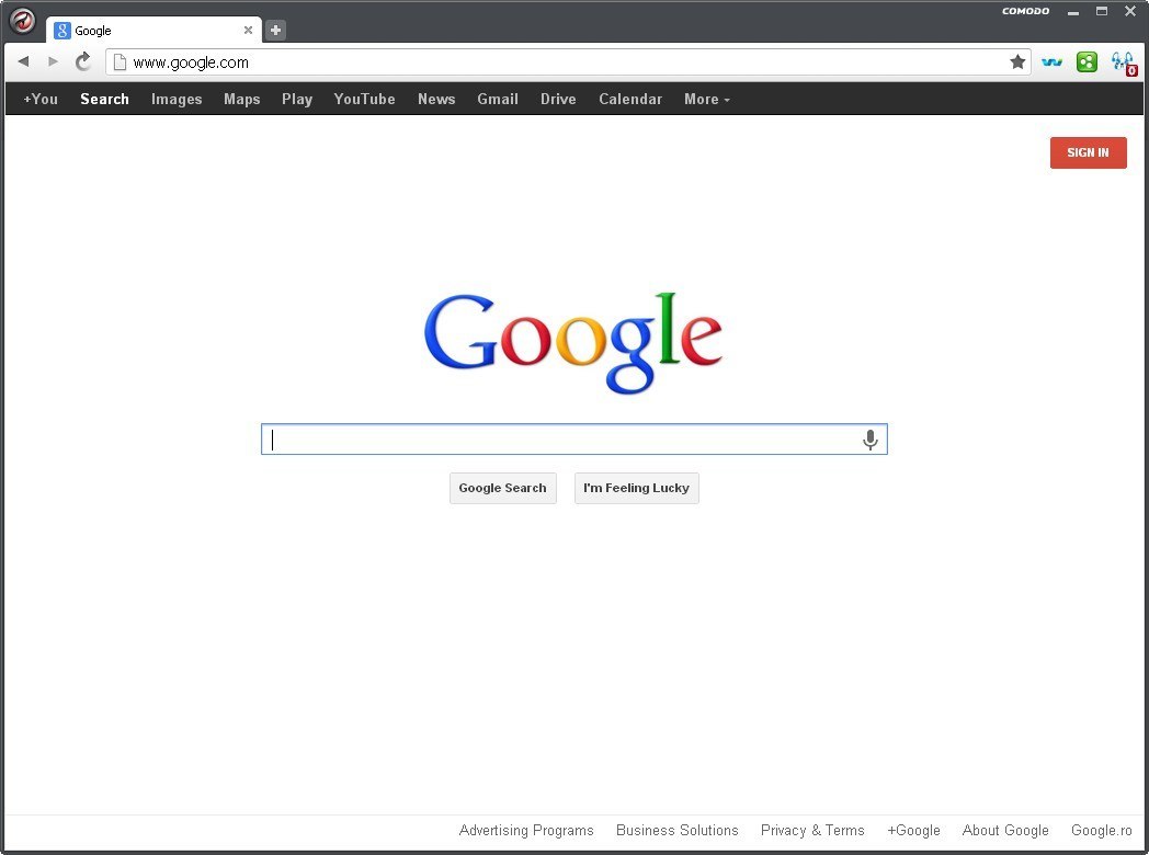 Comodo Dragon Internet Browser - Screenshot #13