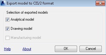 CIS/2 Import/Export for Autodesk Revit 2014 - Screenshot #2