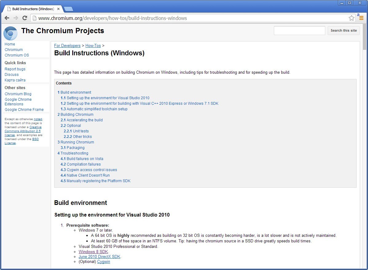 download chromium source