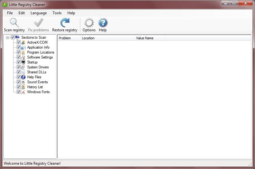 Little Registry Cleaner - Screenshot #7