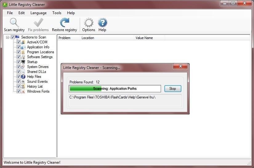 Little Registry Cleaner - Screenshot #6