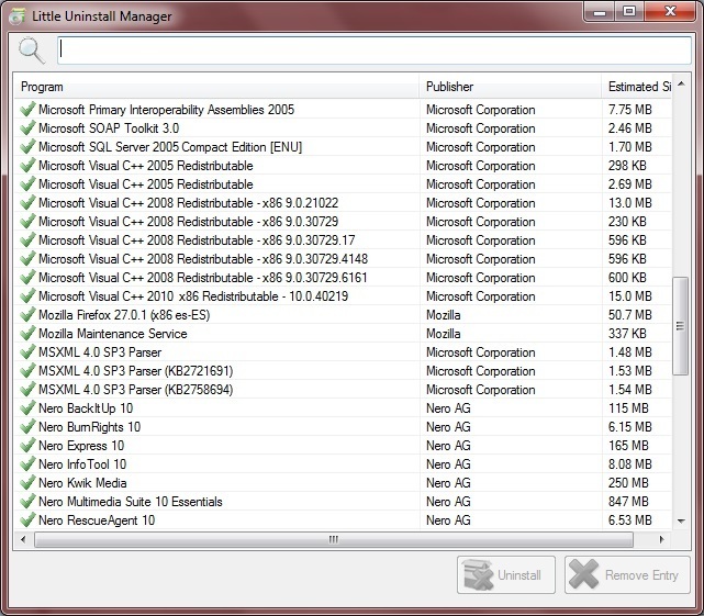 Little Registry Cleaner - Screenshot #2