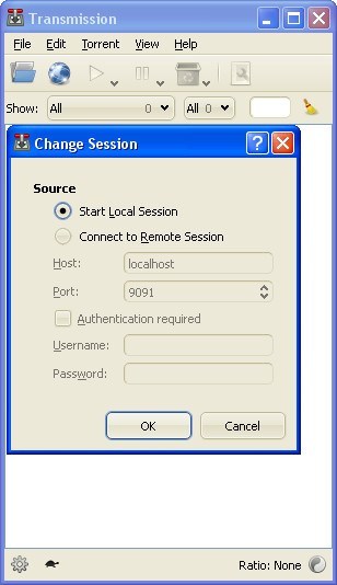 Transmission-Qt - Screenshot #1