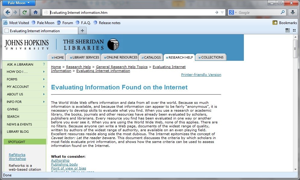 Pale Moon - Screenshot #3